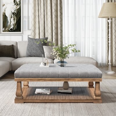 Irven Frame Coffee Table with Storage - Image 0