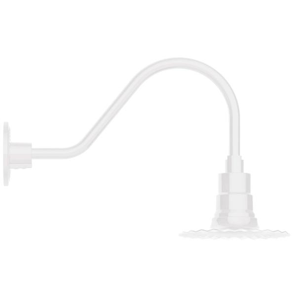 Tucker Outdoor Gooseneck Wall Sconce - Image 0