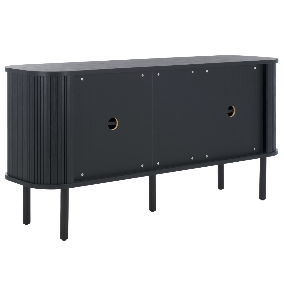 Tealla Sideboard / Media Stand - Black / Gold - Safavieh - Image 8