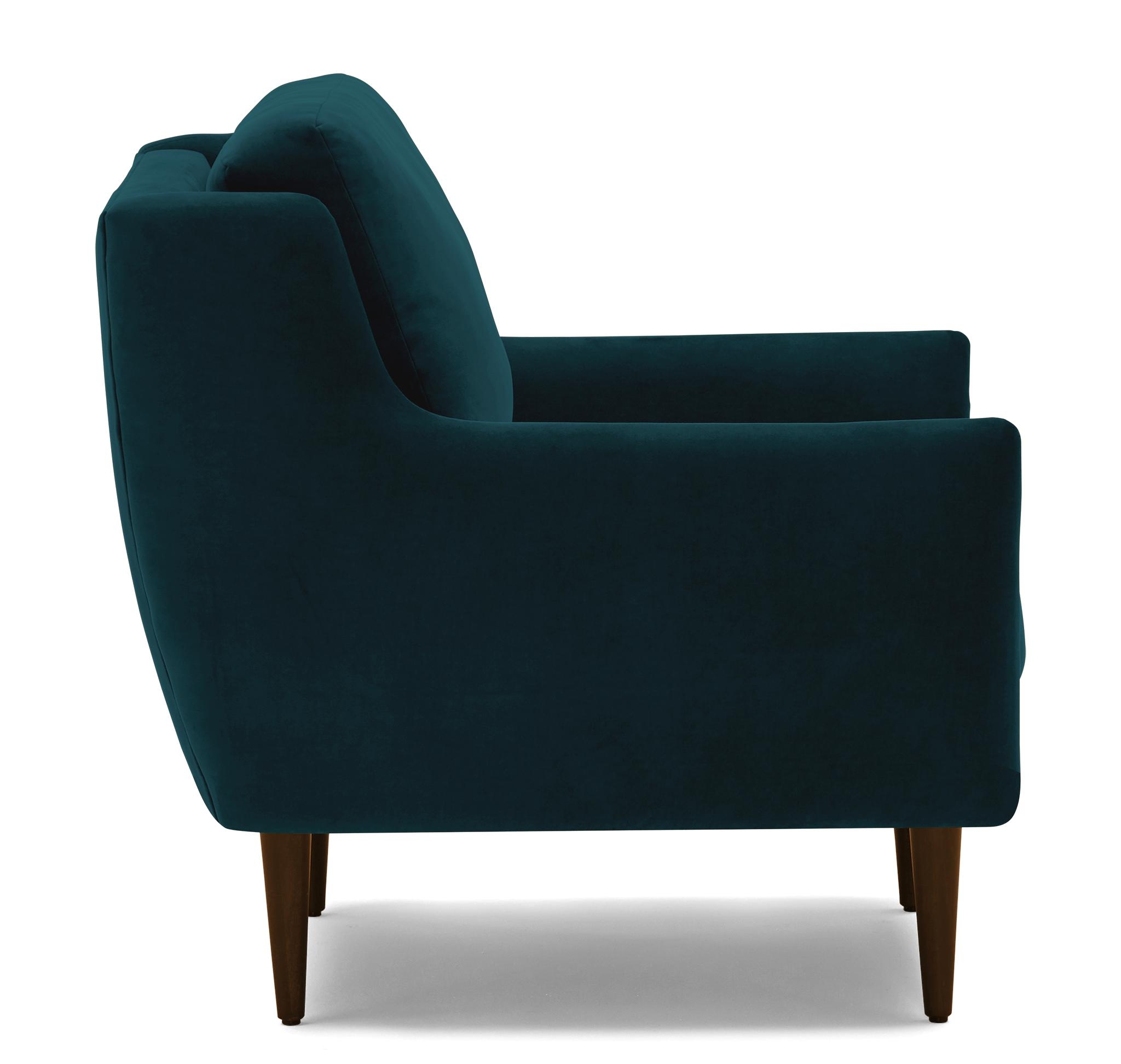 Blue Bell Mid Century Modern Chair - Cody Pacific - Mocha - Image 2