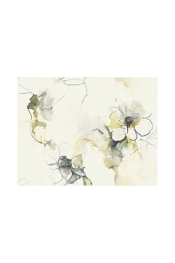 Anemone Watercolor Floral Wallpaper - Image 0