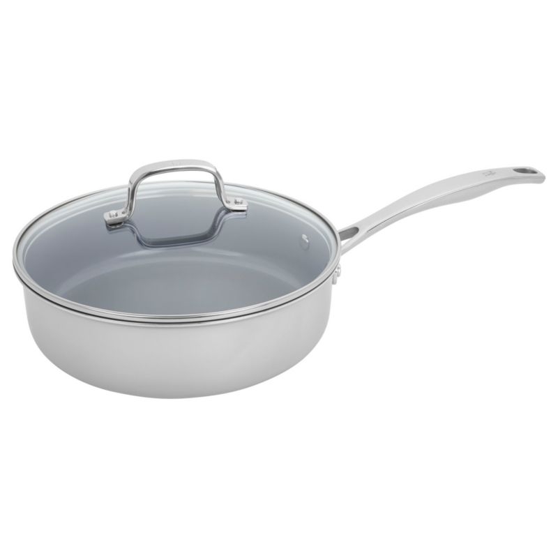 HENCKELS ® Clad H3 10-Piece Stainless Steel Ceramic Nonstick Cookware Set - Image 9