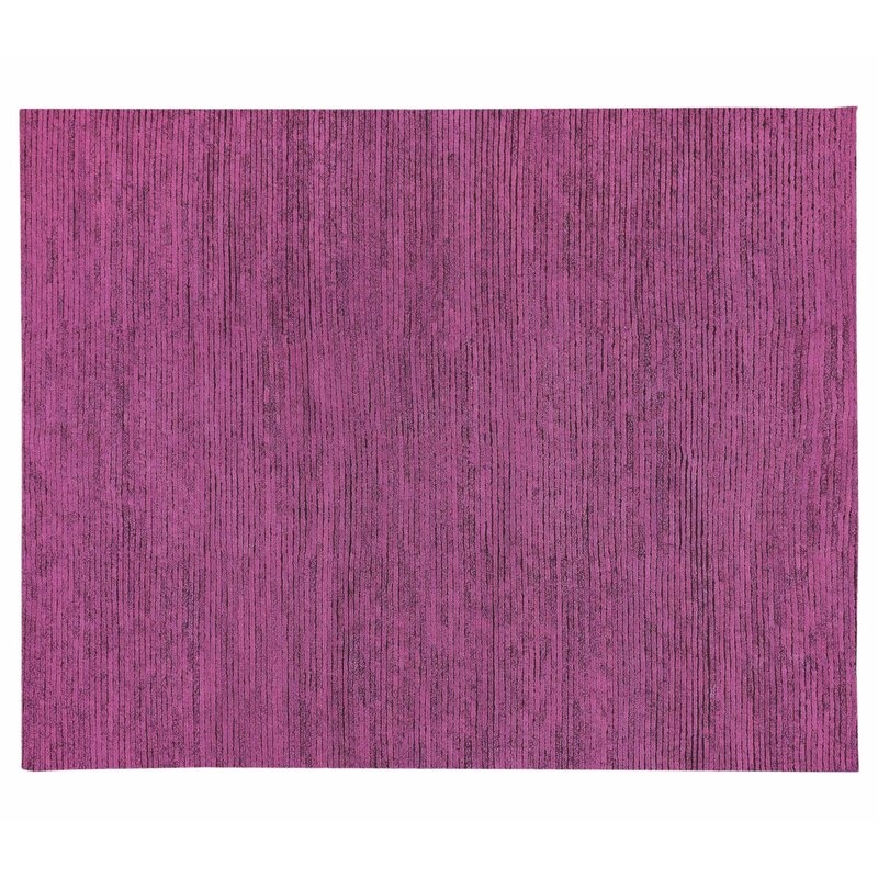 Tufenkian Hidden Path Hand Knotted Purple Area Rug - Image 0
