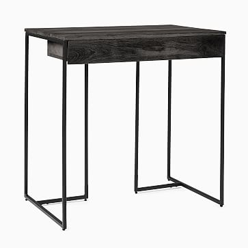 We Industrial Storage Collection Black Industrial Storage Mini Desk With Drawer - Image 0