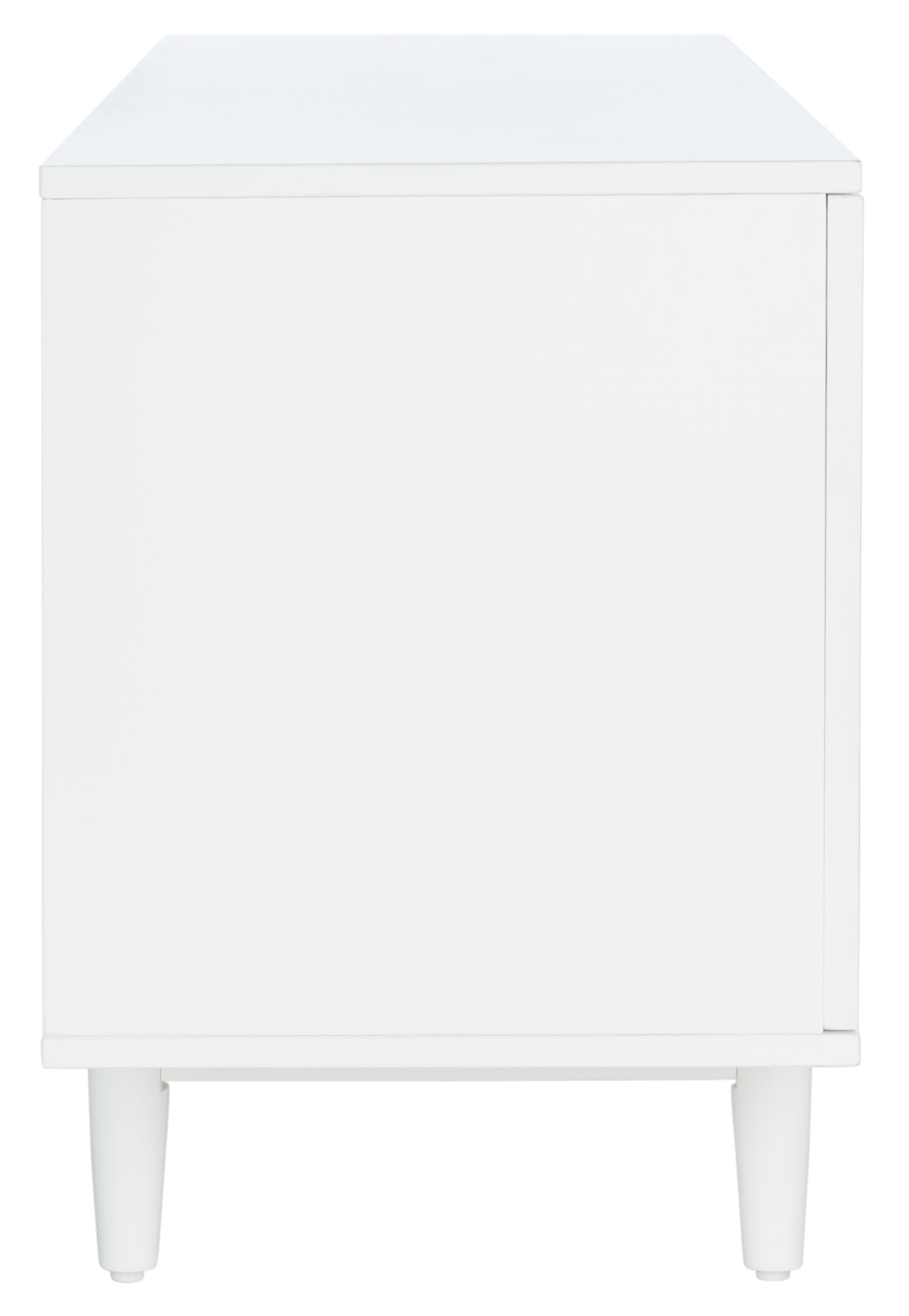 Tay 2 Shelf Pattern Media Stand - White Washed - Safavieh - Image 6