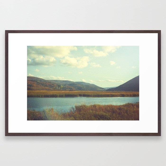 Her Heartbeat Echoed Across The Wilderness Framed Art Print by Olivia Joy St Claire X  Modern Photograp - Conservation Walnut - Large 24" x 36"-26x38 - Image 0