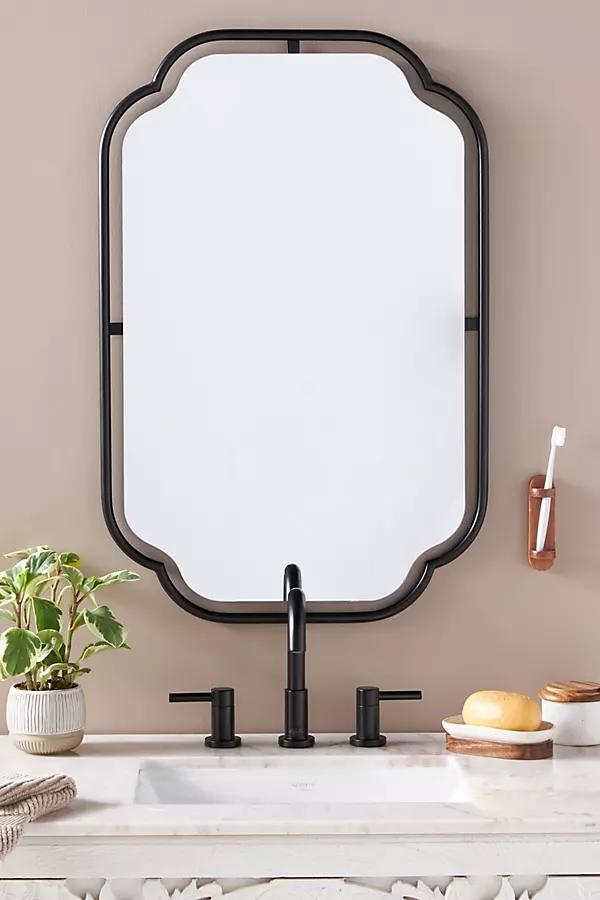 Perla Metal Bath Mirror - Image 0