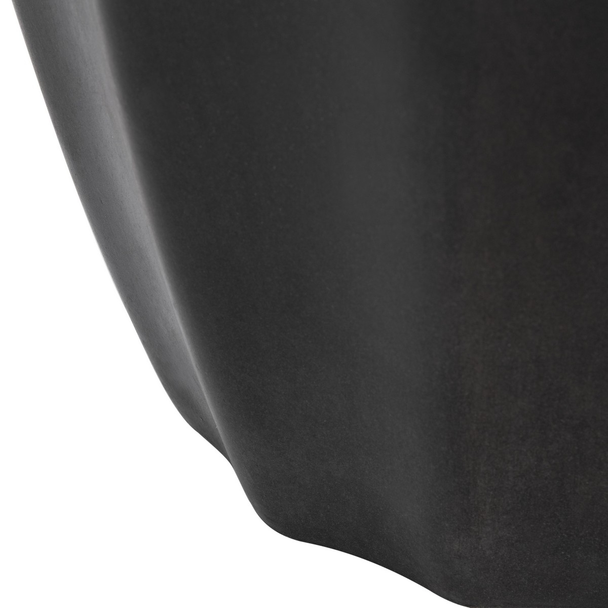 Jaslyn In/Outdoor Accent Stool - Black - Safavieh - Image 3