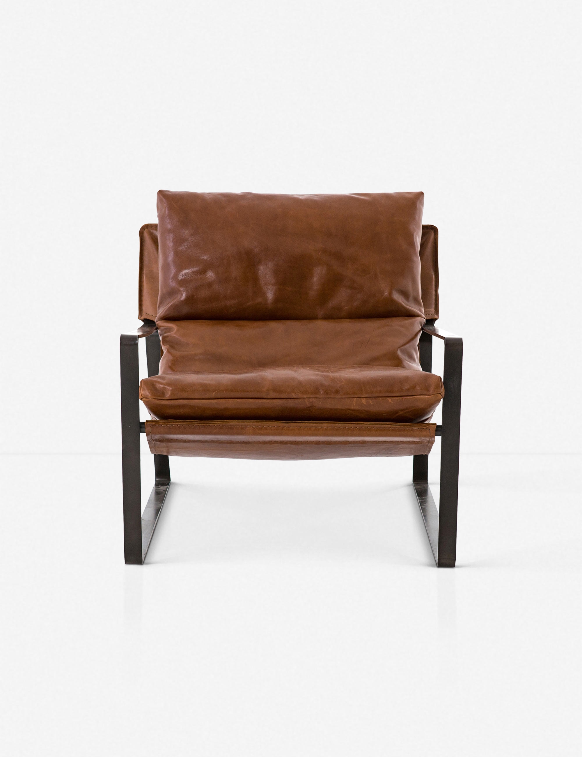 Marlyne Leather Accent Chair - Image 0