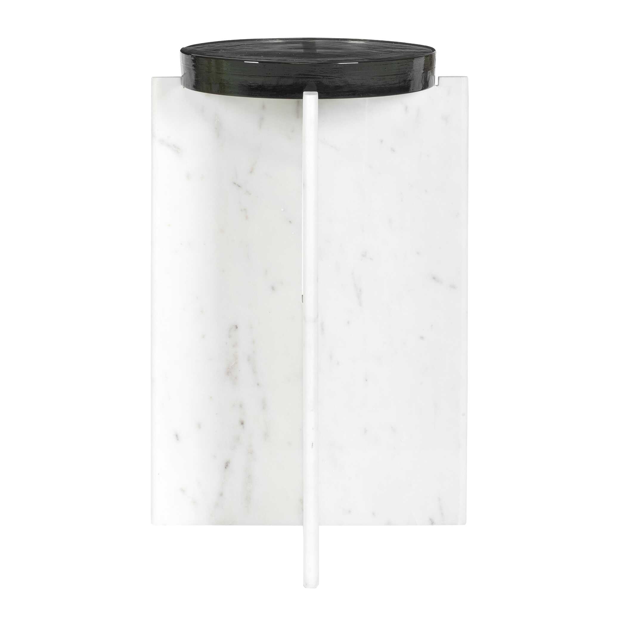 Olina Marble Outdoor Accent Table - Image 3