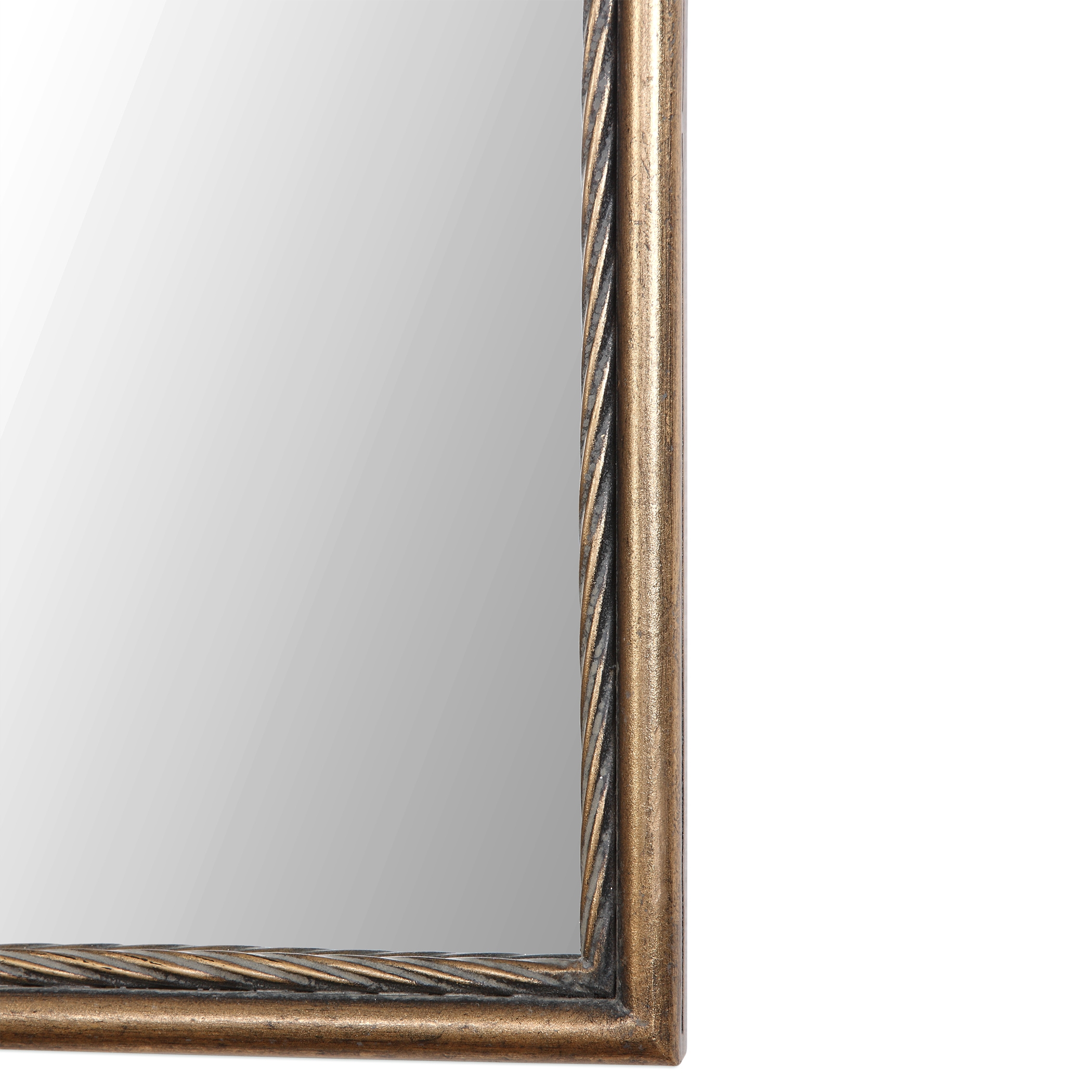 Adelasia Antiqued Gold Mirror - Image 2