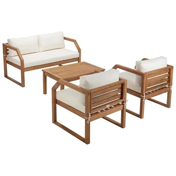Castenada 4 PC Outdoor Living Set - Image 0