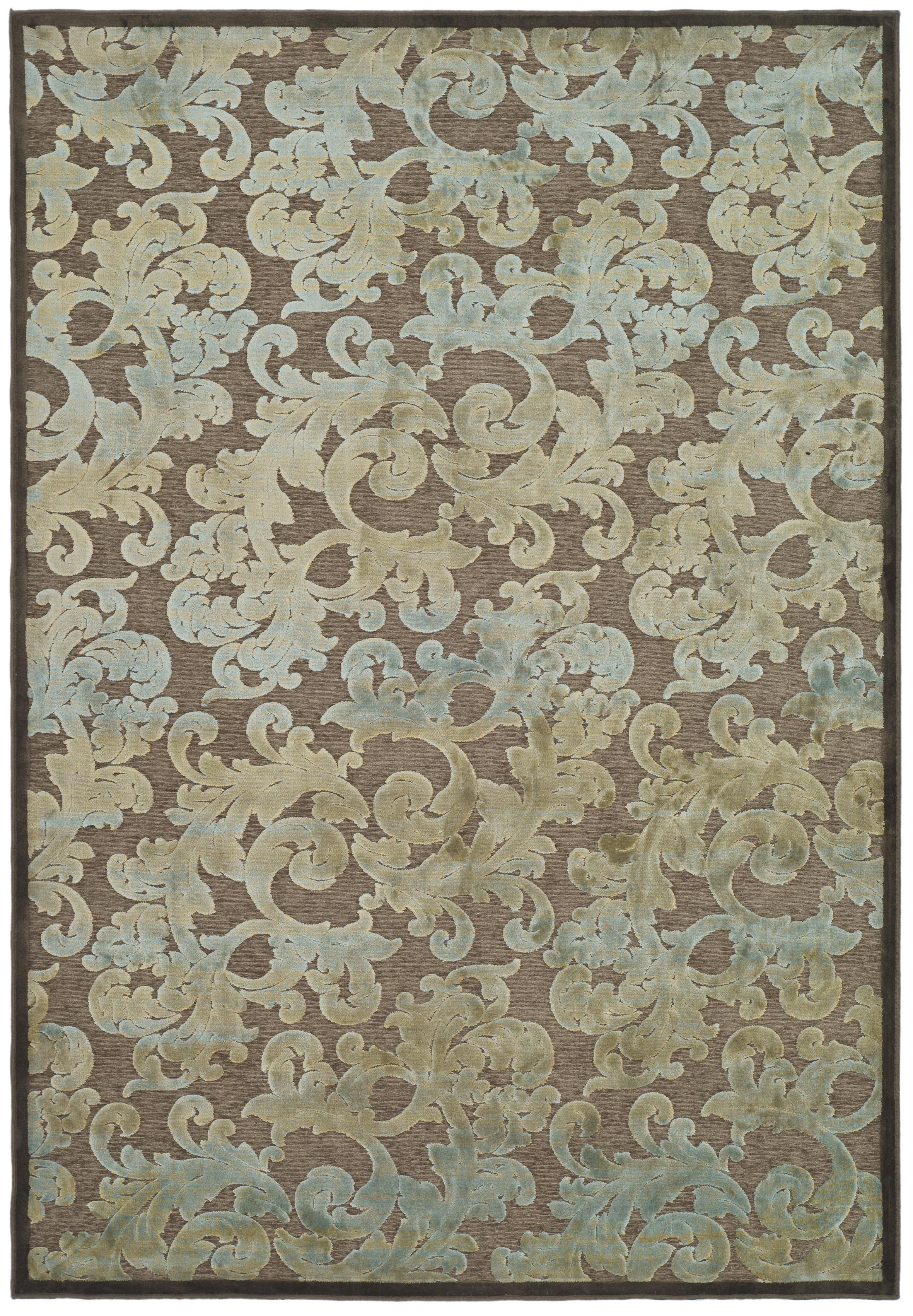 Arlo Home Woven Area Rug, PAR47-303, Dark Brown,  4' X 5' 7" - Image 0