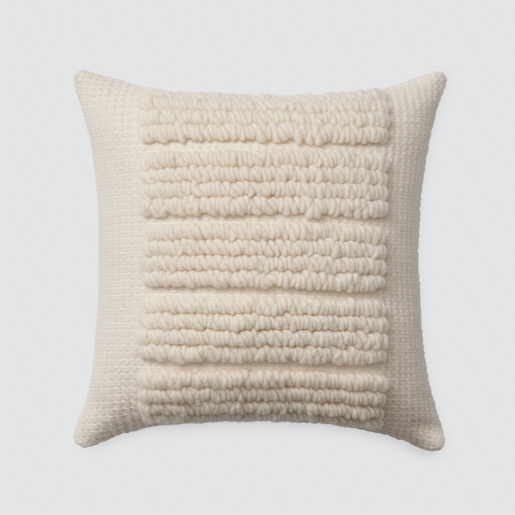 The Citizenry Sueño Pillow | 18" x 18" | Ecru - Image 0