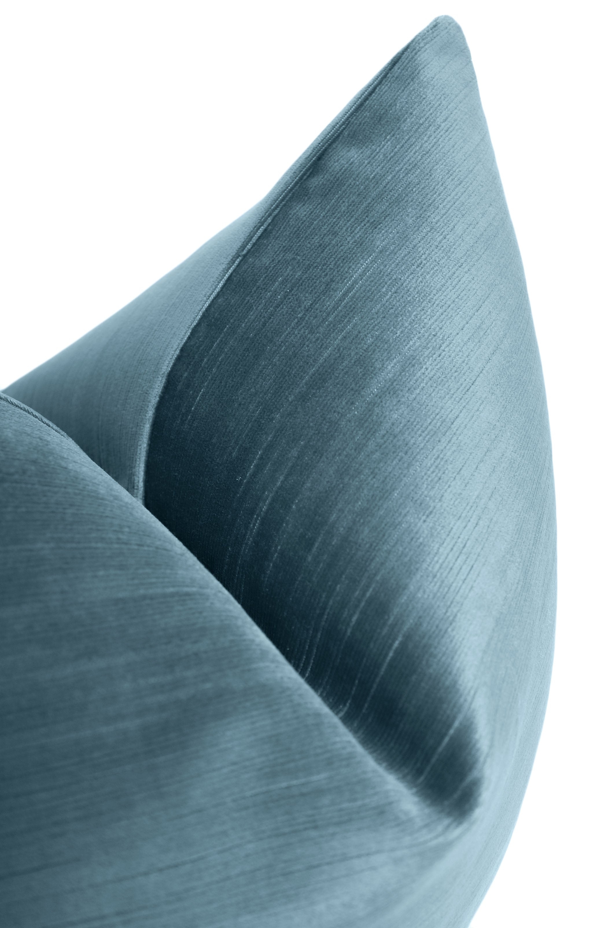 STRIE VELVET // CHAMBRAY - 14" X 36" - Image 2