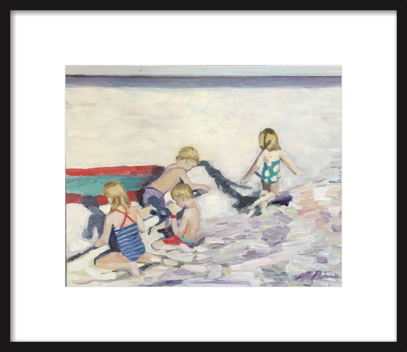 At the Beach by Michelle Heimann for Artfully Walls - Image 0