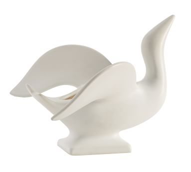 Ceramic Dove Decorative Object - White - Image 1