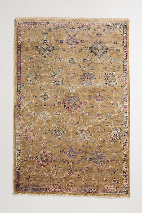 Giada Rug By Anthropologie in Gold Size 8 x 10 - Image 0