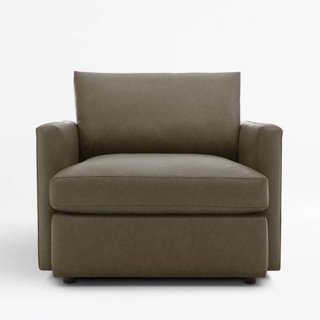 Lounge Deep Leather Chair - Image 0