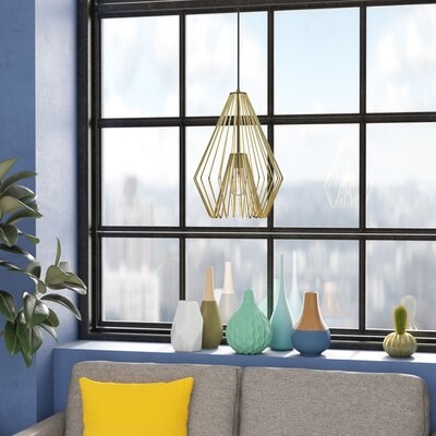 AllModern Frankie 1 Geometric Pendant