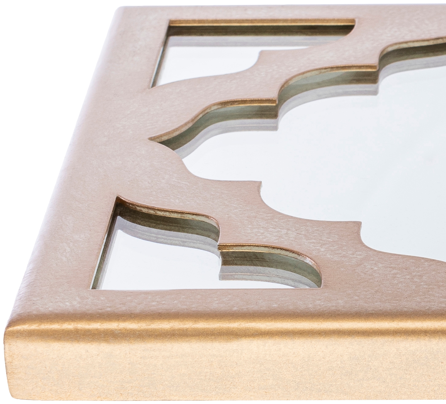 Alpenglow Gold 30"H x 7"W x 6"D, 30"H x 7"W x 6"D Mirror - Image 1