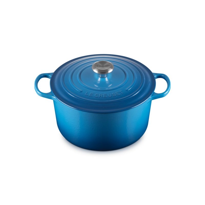 Le Creuset ® Signature 6.5-Qt. Marseille Enameled Cast Iron Deep Round Oven - Image 4