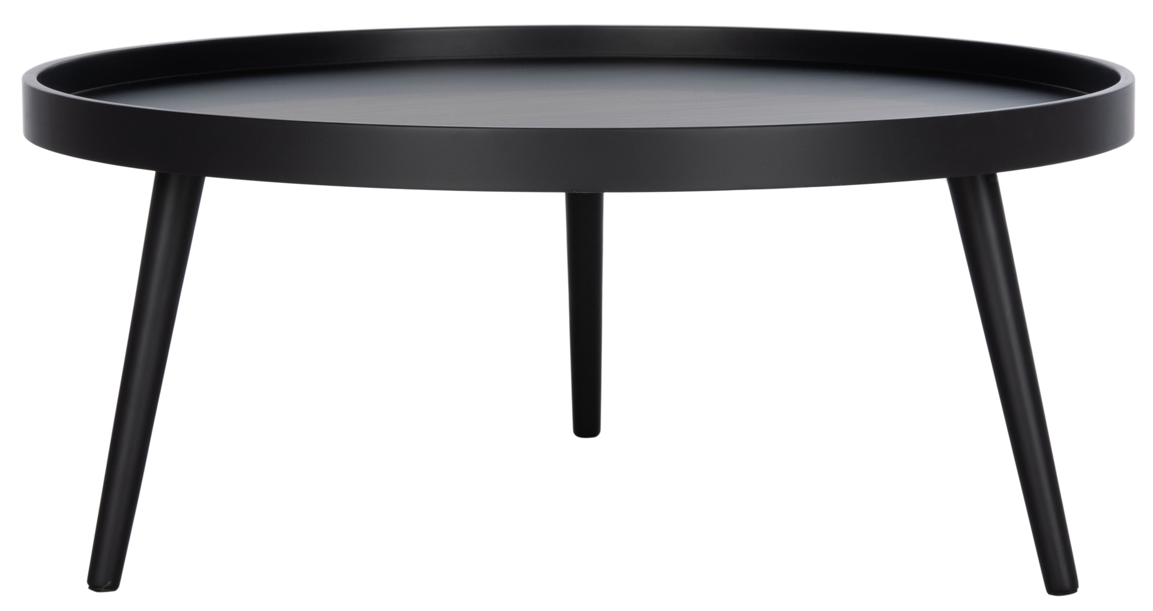 Fritz Tray Top Coffee Table - Black - Safavieh - Image 0