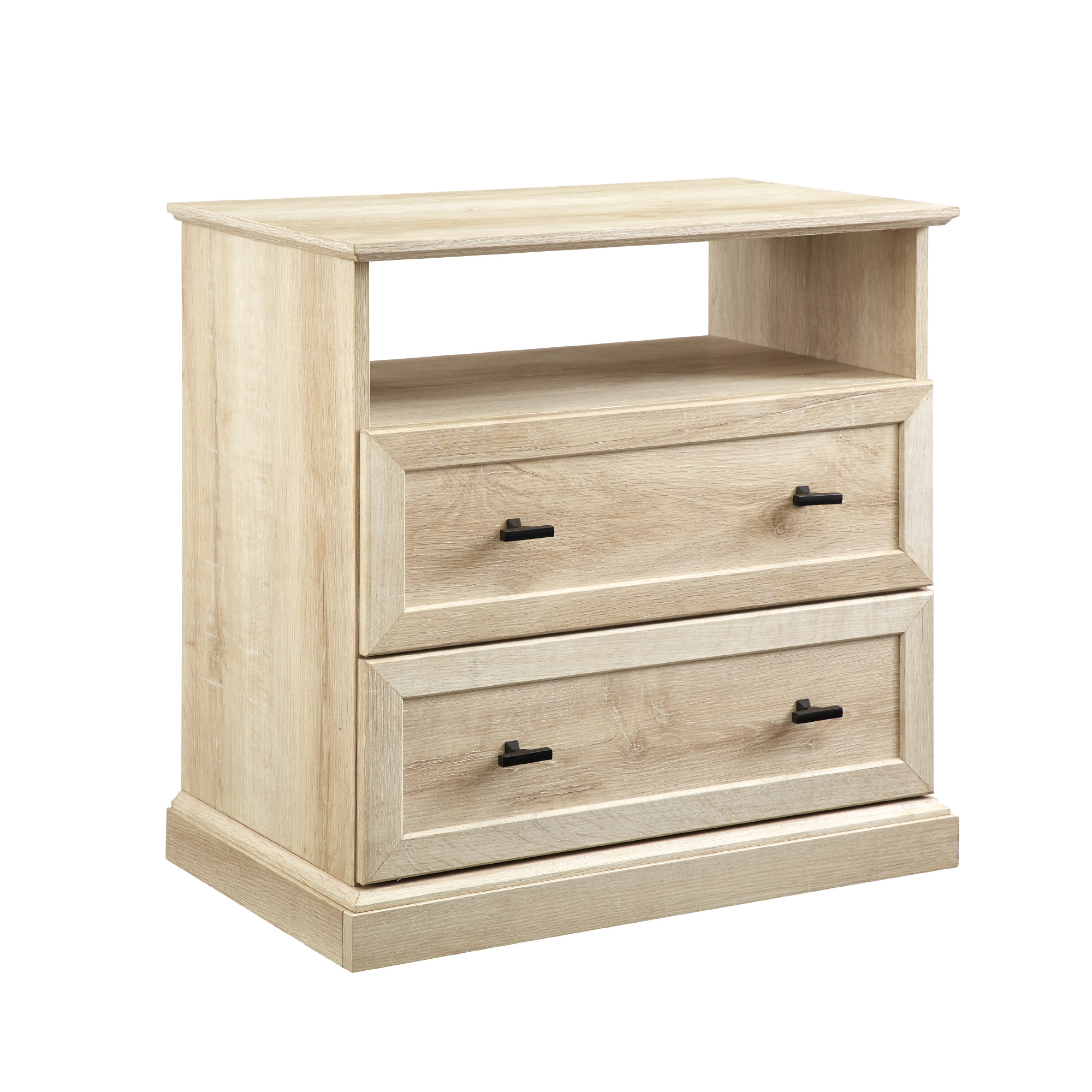 Classic 2 Drawer Nightstand - White Oak - Image 1
