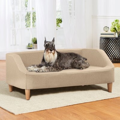 Liv 37"  Beige Pet Bed With Removable Cushion - Image 0