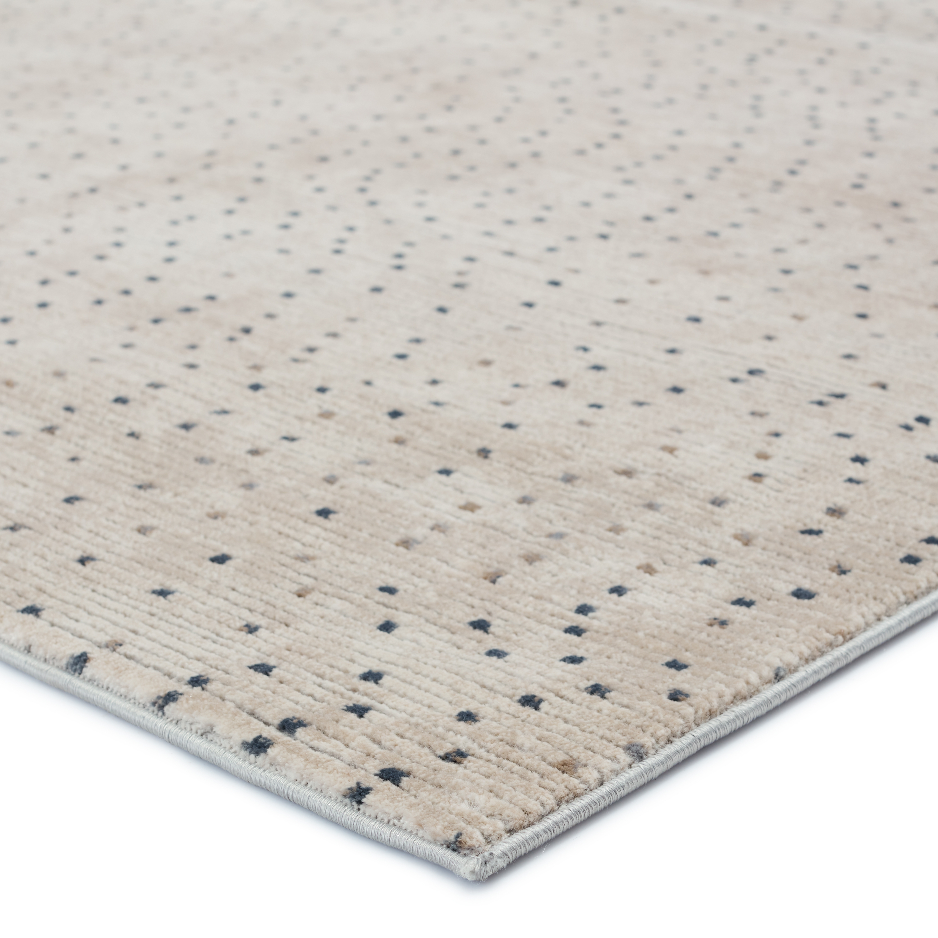 Melora Dots Beige/ Gray Area Rug (9'3"X12') - Image 1