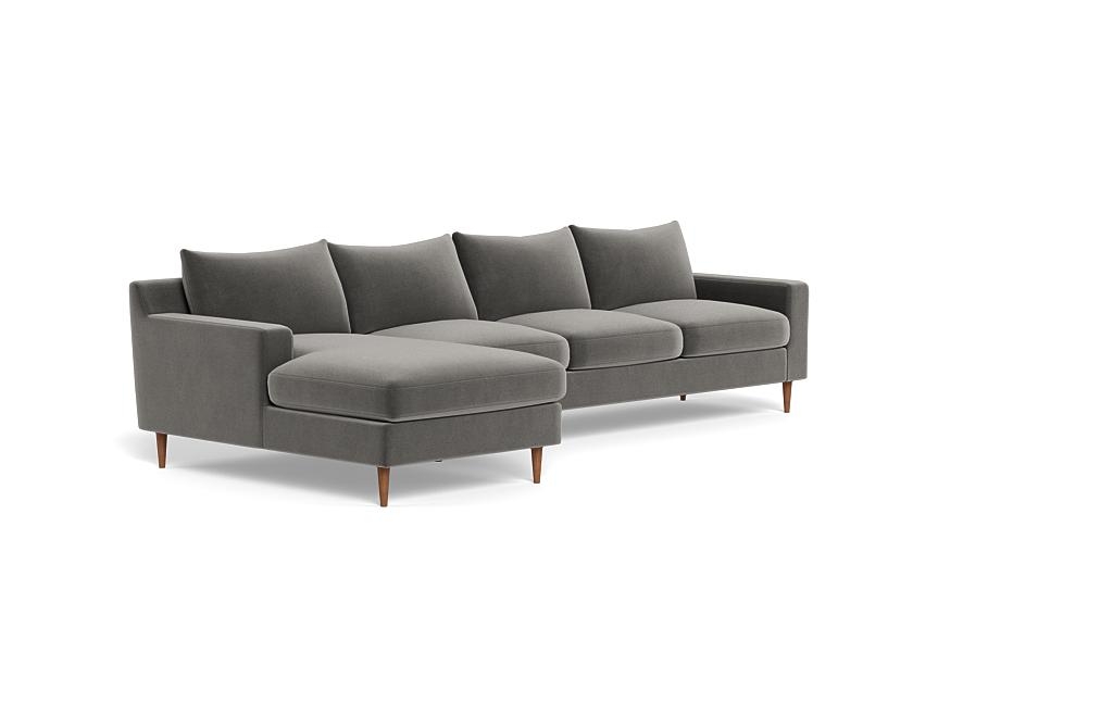 Sloan 4-Seat Left Chaise Sectional - Image 1