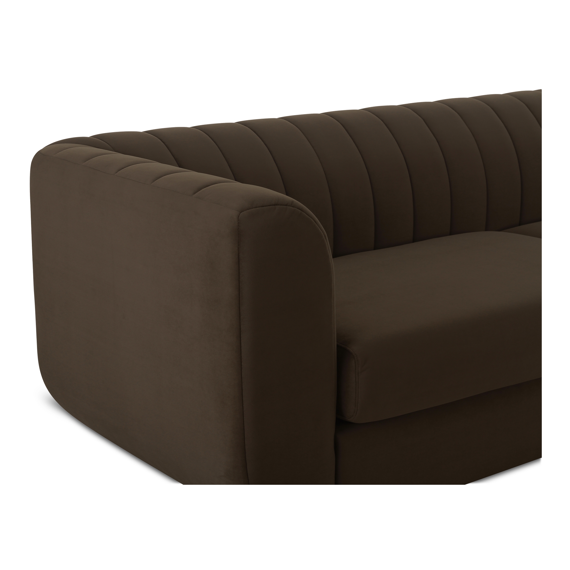 Rosy Sofa Dark Brown - Image 5