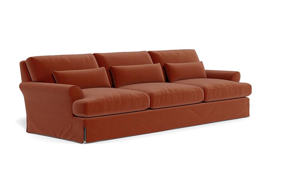 Maxwell Slipcovered 3-Seat Sofa by Apartment Therapy - Image 1