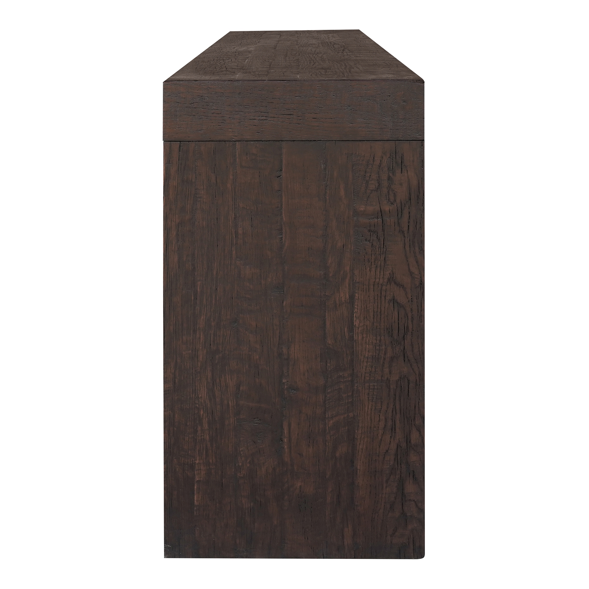 Evander Console Table Rustic Brown - Image 2