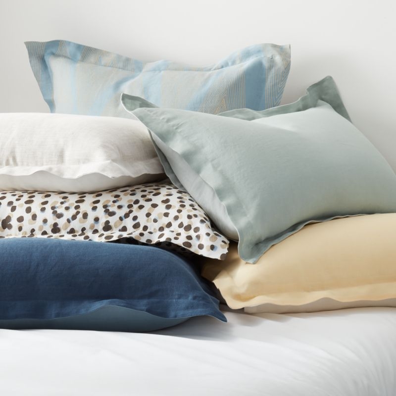 New Natural Hemp Standard Bed Pillow Sham - Image 1