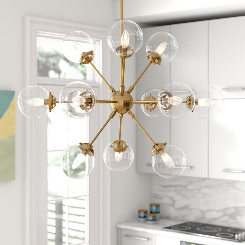 Calah 12-Light Sputnik Sphere Chandelier - Image 3