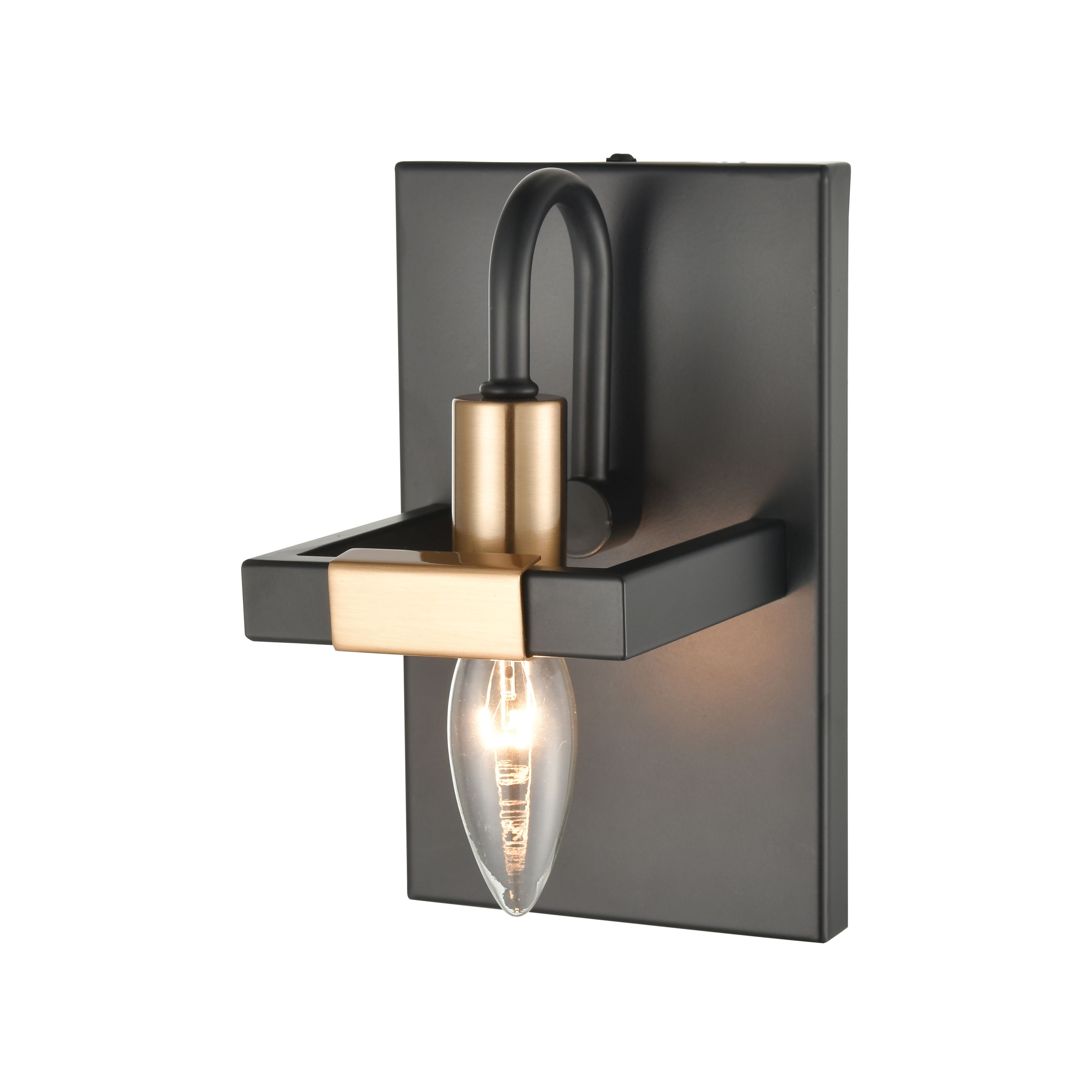 Heathrow 8'' High 1-Light Sconce - Matte Black - Image 2