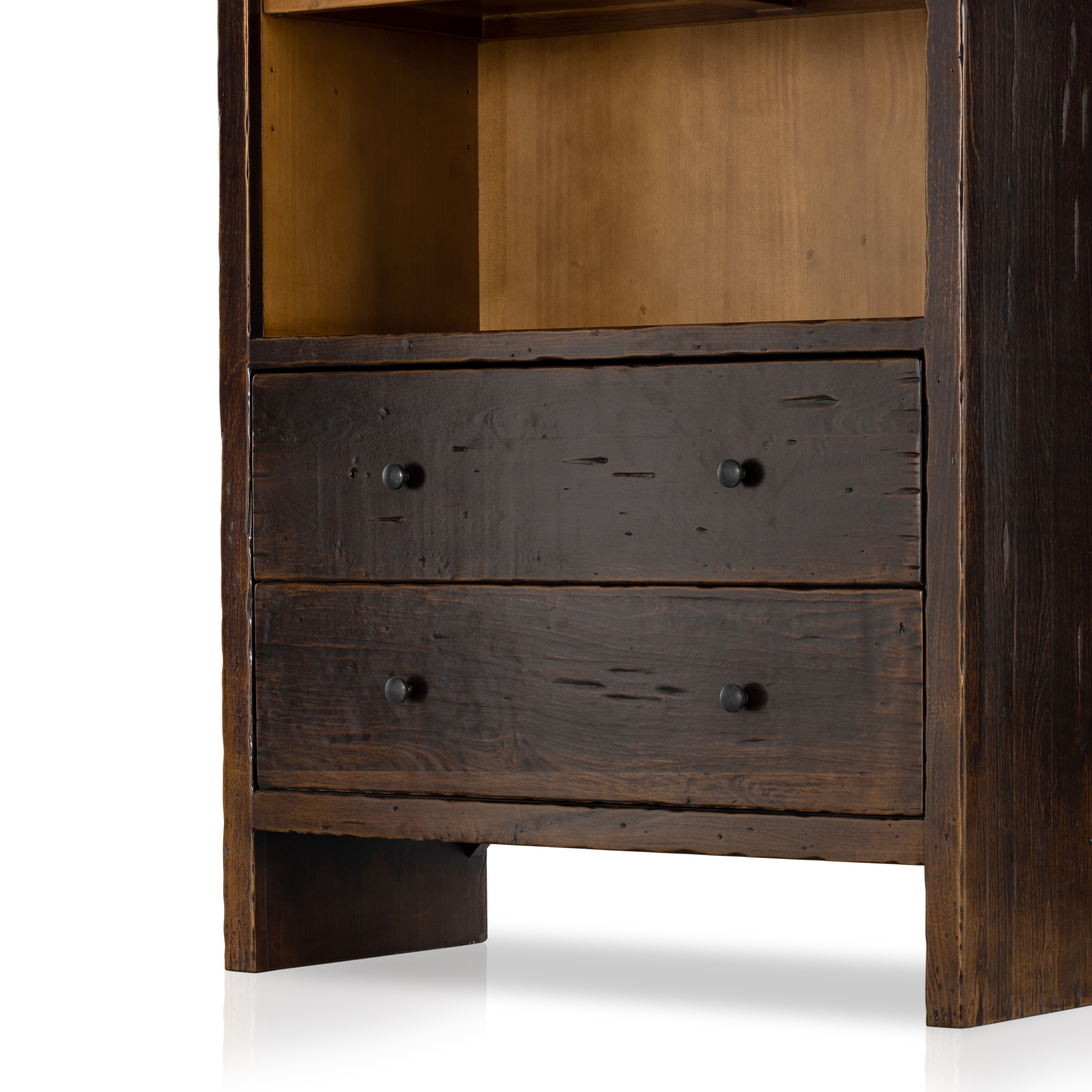 Macgregor Bookcase-Distressed Walnut - Image 11