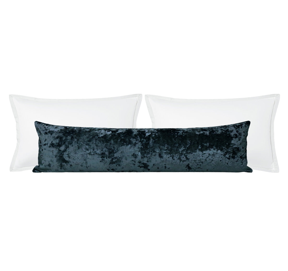 THE XL LUMBAR :: LAVISH VELVET // PRUSSIAN BLUE - BY THE YARD - Image 0