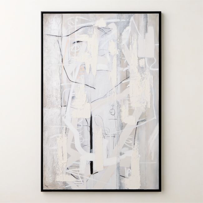 'Athenes' Framed Wall Art 48"x72" - Image 0