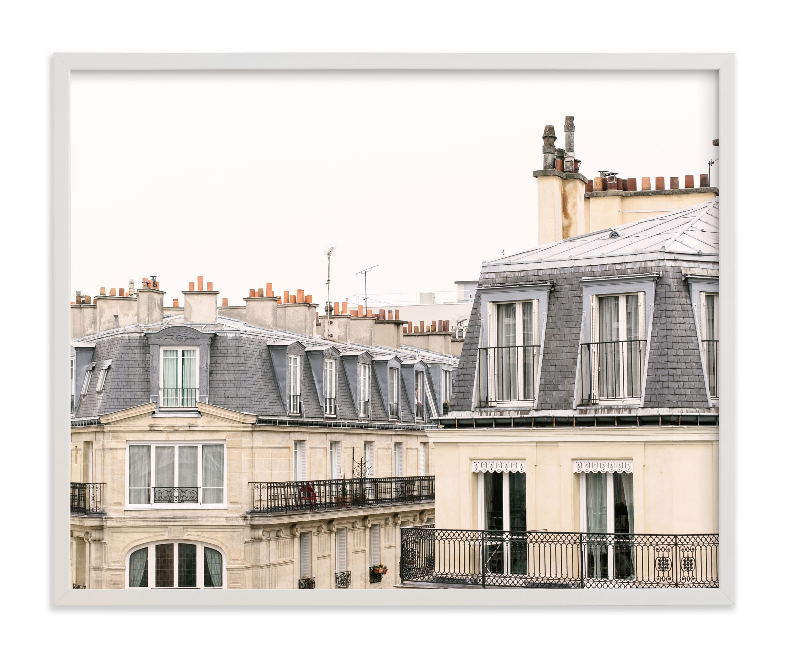 Parisian Windows Limited Edition Fine Art Print - Image 0