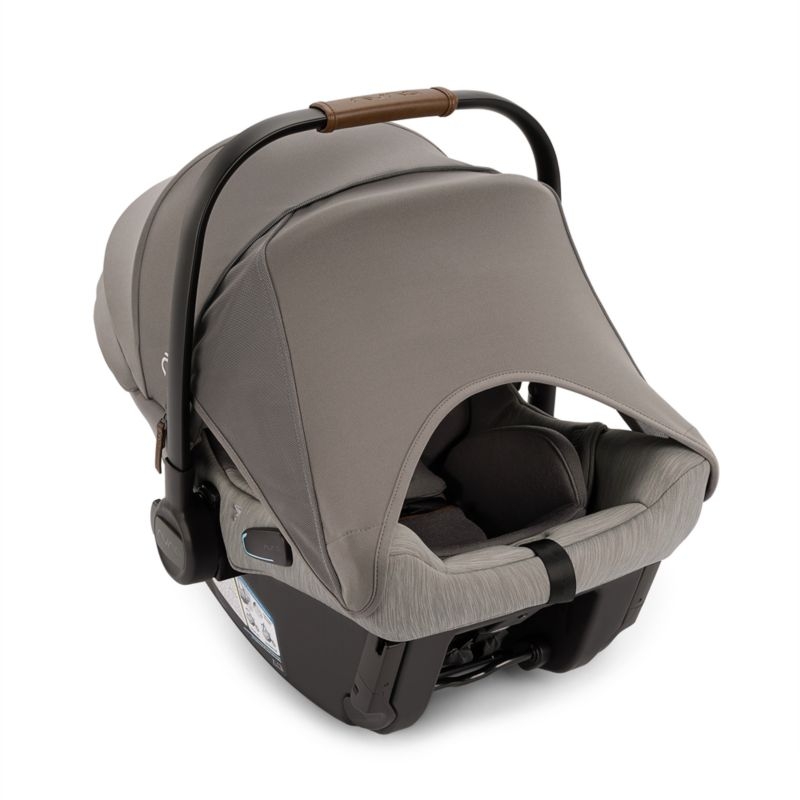 Nuna ® PIPA ™ Urbn Granite Grey Baseless Baby Car Seat + TRVL LX ™ Stroller Next Travel System - Image 7