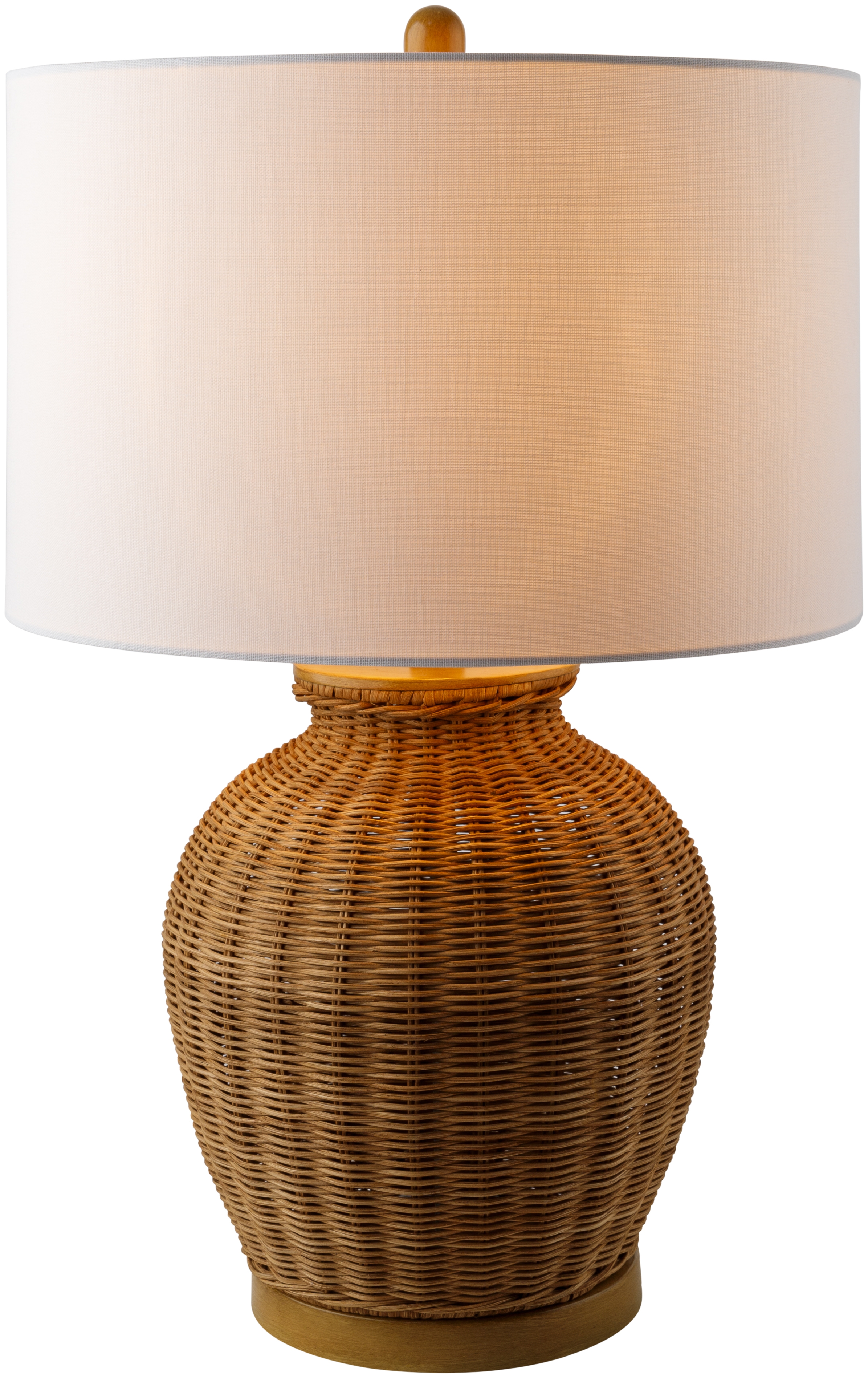Ziran  Natural 26"H x 16"W x 16"D Accent Table Lamp - Image 1