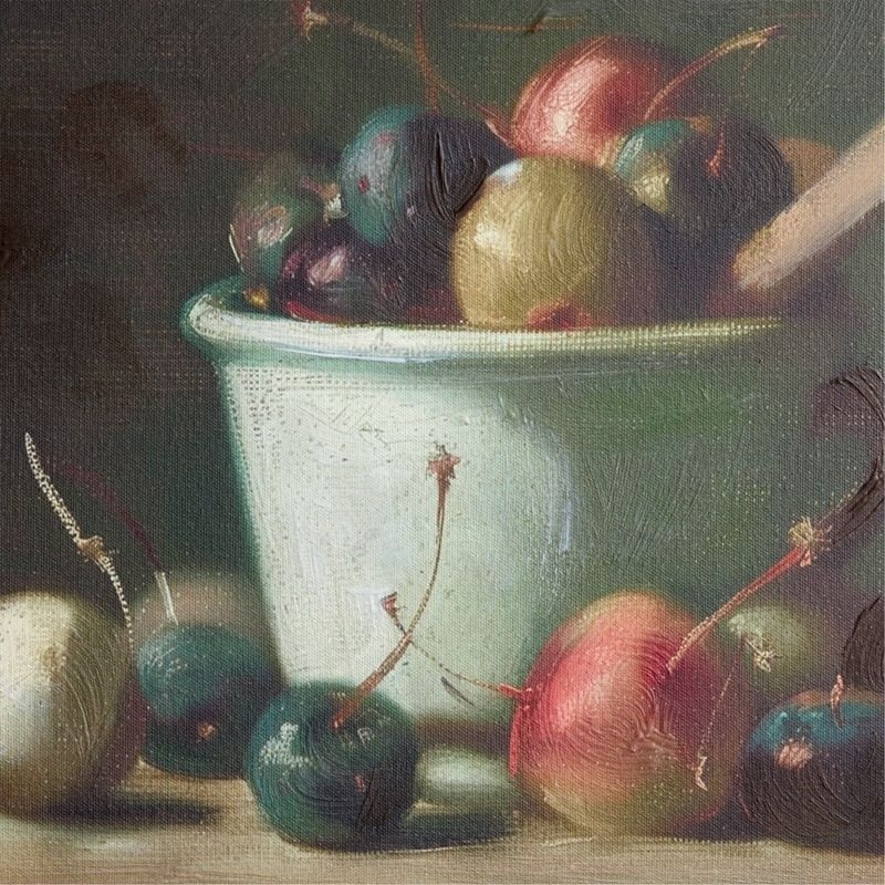 "A Time in a Day" 44.25"x34.25" Framed Wall Art Print - Image 3