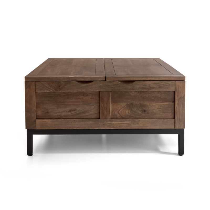 Tucker Grey Square Trunk - Image 1