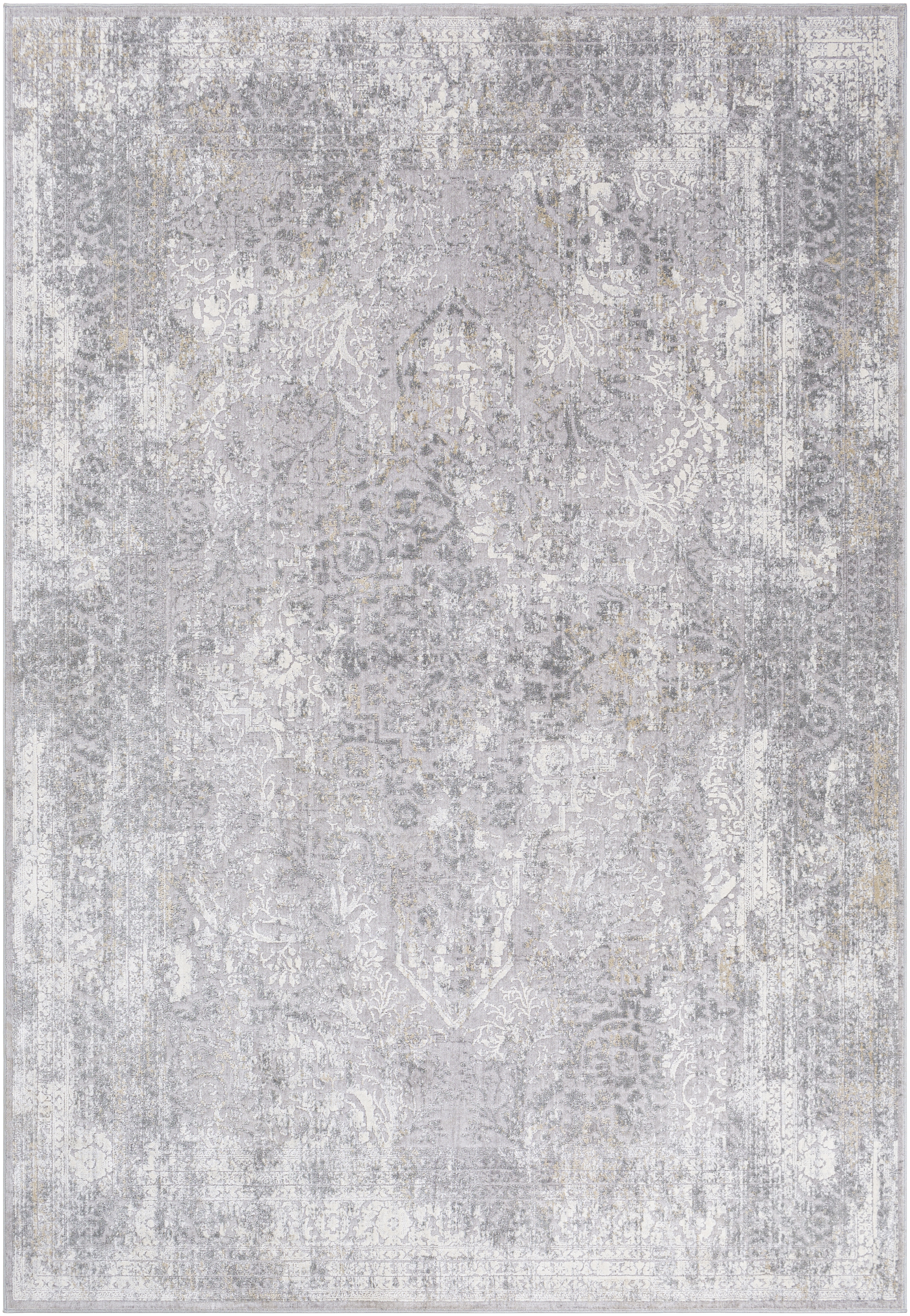 Norland Gray Indoor 10' x 13'11" Machine Woven Rug - Image 0