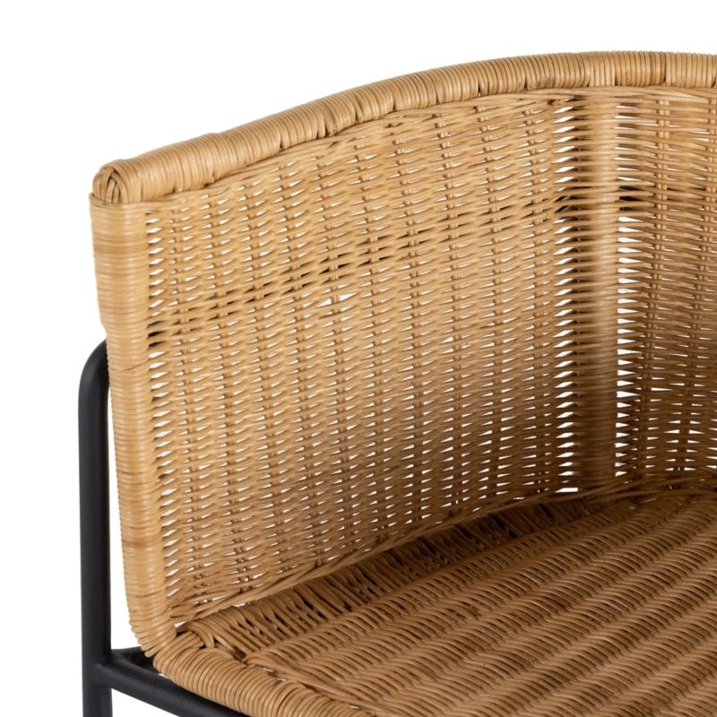 Oakes Rattan Bar Stool - Image 2