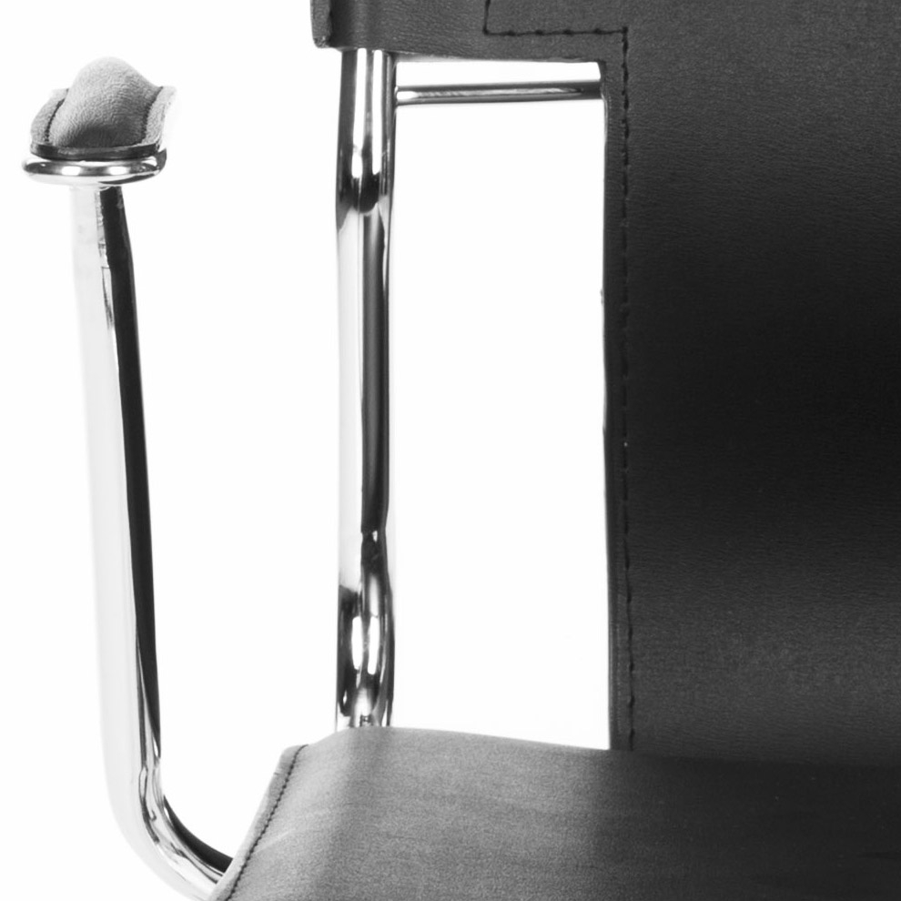 Kyler Desk Chair - Black/Silver - Safavieh - Image 1
