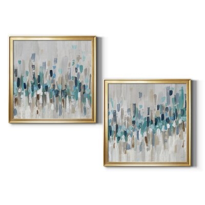 Staccato Blue I - 2 Piece Painting Print Set - Image 0