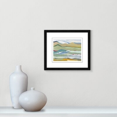 Goodbye Summer On The Hills - Framed Art W/ 4 Ply Matboard - Image 0